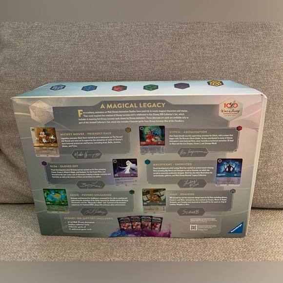 Disney Lorcana Rise Of The Floodborn Gift Set D100 Collector's Edition NEW - Picture 4 of 6